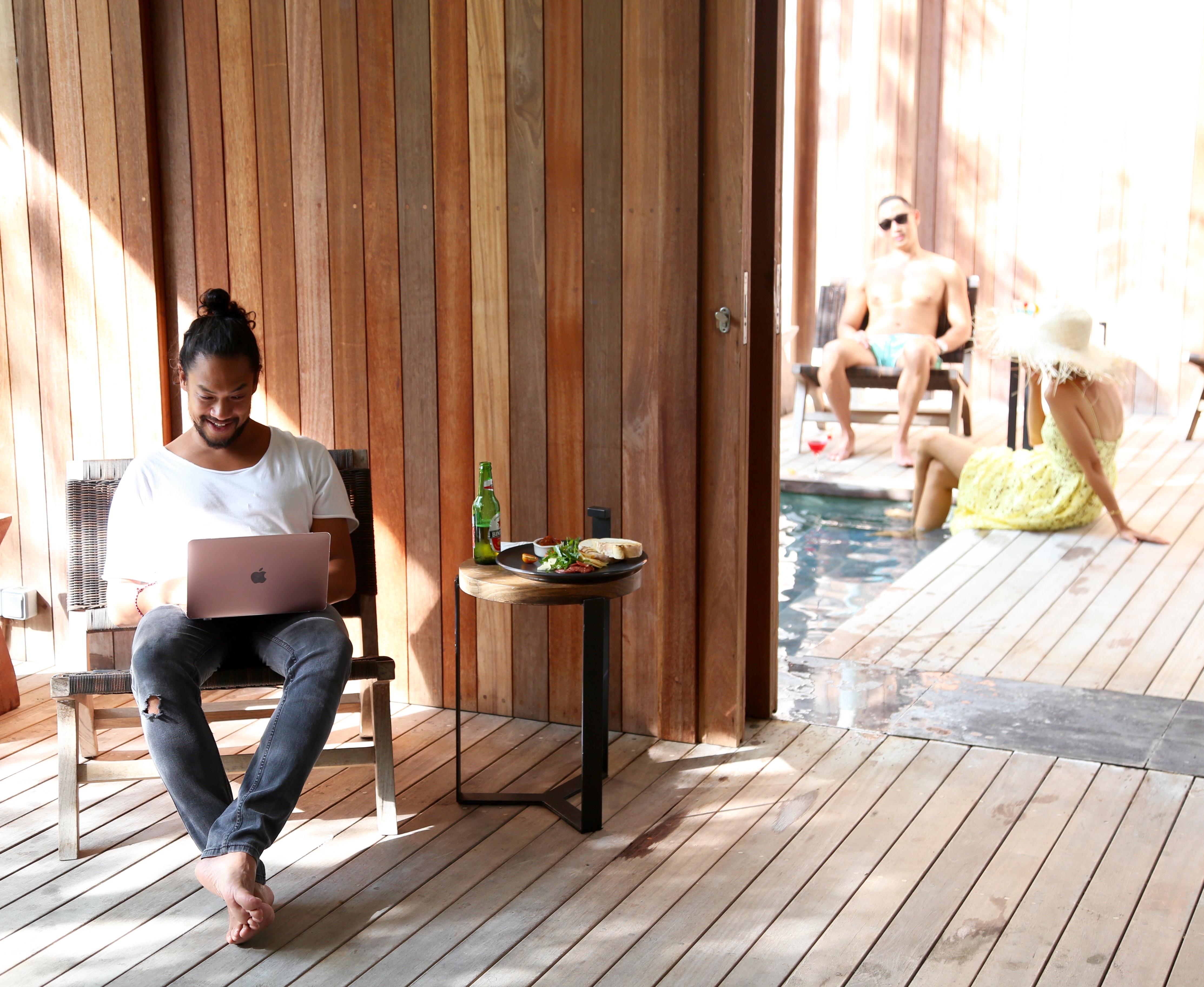 Hu'U Villas Seminyak Exteriör bild